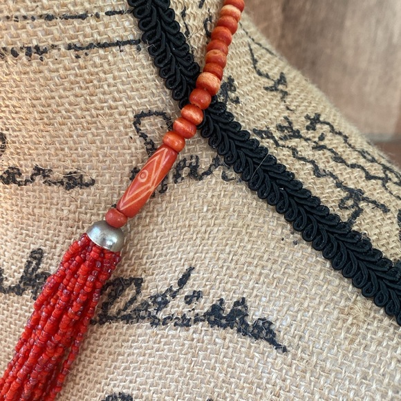 Unique piece! Coral /silver necklace - Picture 4 of 5